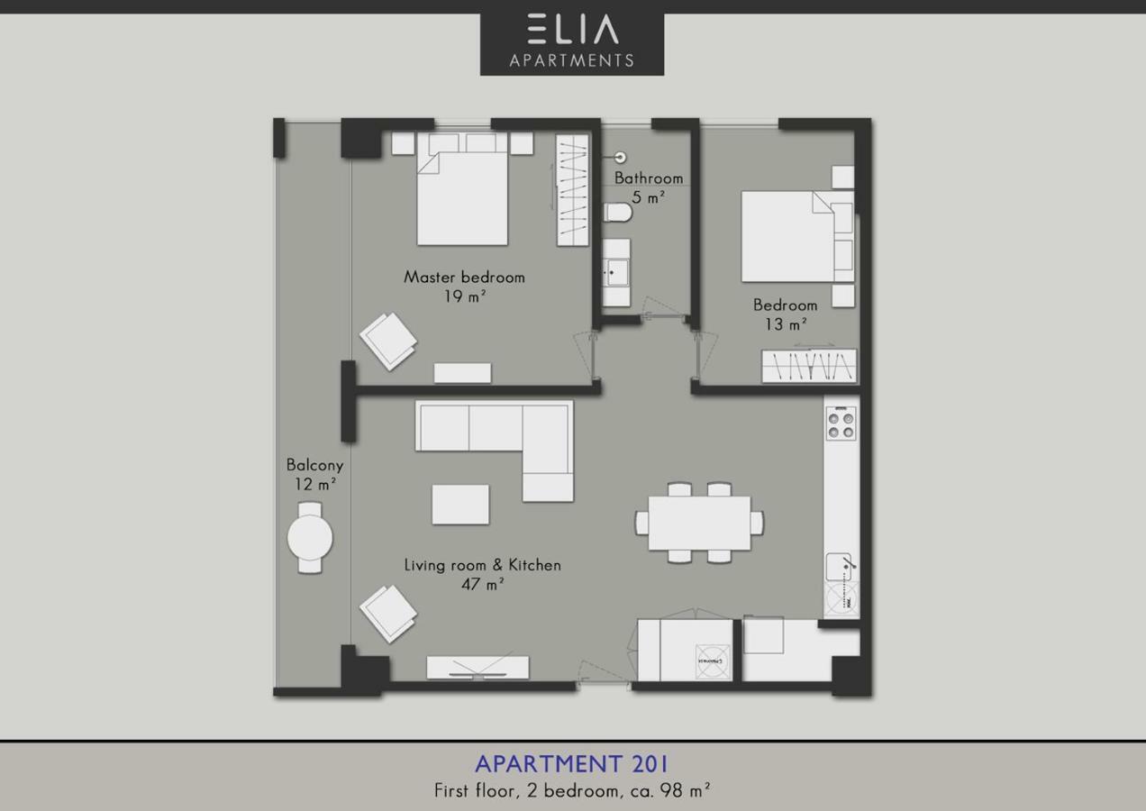 Elia Apartments Side Exterior photo